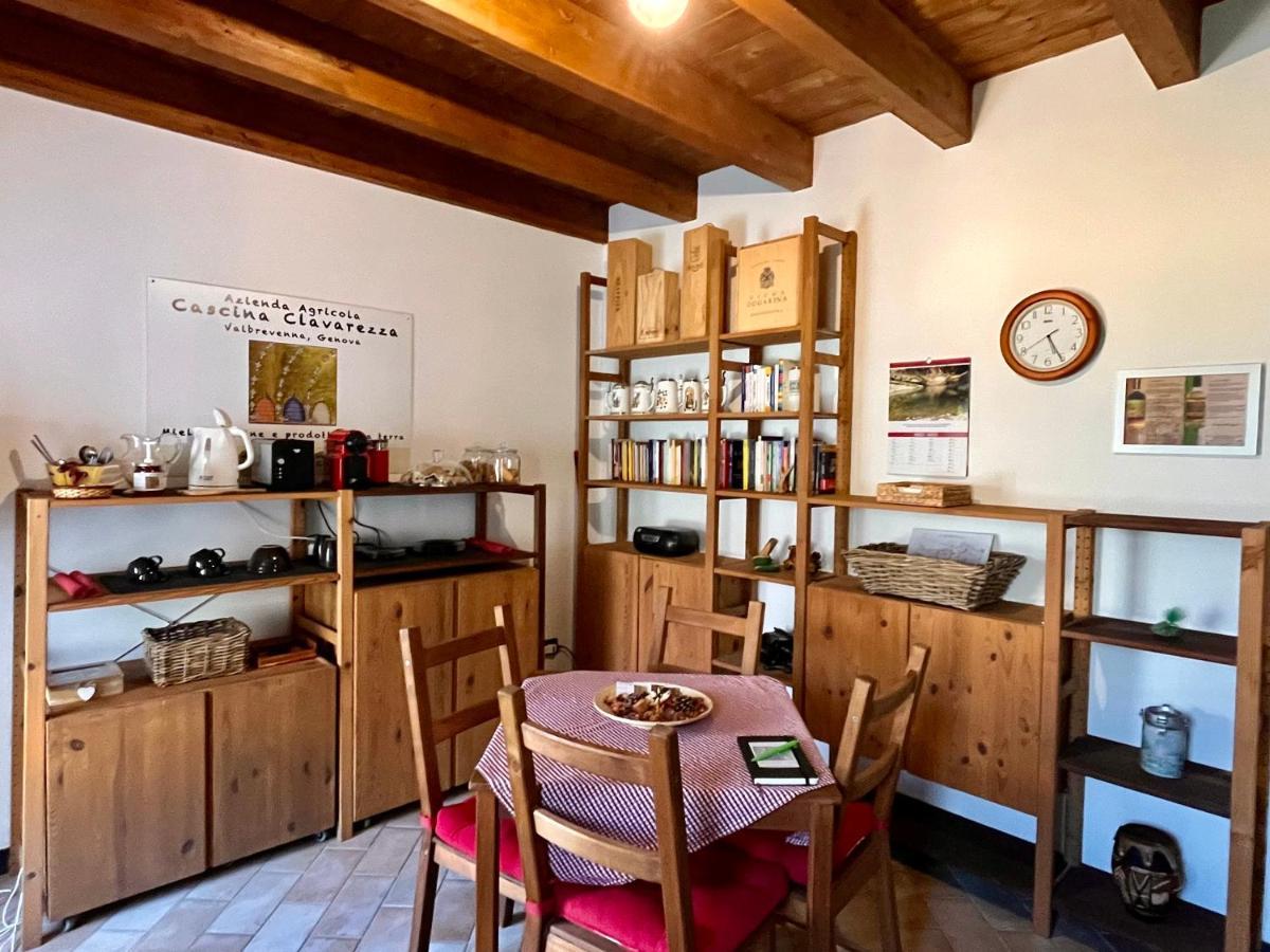 Agriturismo Cascina Clavarezza Valbravenna Eksteriør bilde